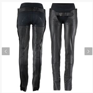 HORZE BLAKE LEATHER FULL CHAPS